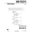 SONY WMFX321V Service Manual