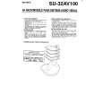 SONY SU32AV100 Owners Manual
