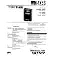 SONY WM-FX56 Service Manual