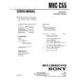 SONY MHC-C55 Service Manual
