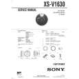 SONY XSV1630 Service Manual