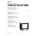 SONY PVM1371QM Owners Manual