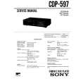 SONY CDP597 Service Manual