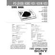 SONY PSLX430 Service Manual