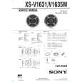 SONY XSV1631 Service Manual