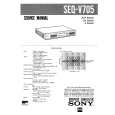 SONY SEQV705 Service Manual