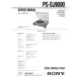 SONY PSDJ9000 Service Manual