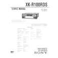 SONY XKR100RDS Service Manual
