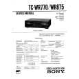 SONY TCWR770 Service Manual