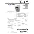 SONY HCD-HP7 Service Manual