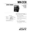 SONY WMEX30 Service Manual