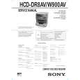 SONY HCDW900AV Service Manual