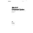 SONY MHC-2600 Owners Manual