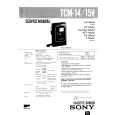 SONY TCM15V Service Manual