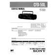 SONY CFD50L Service Manual