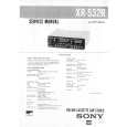 SONY XR532R Service Manual
