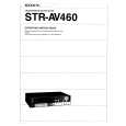 SONY STR-AV460 Owners Manual