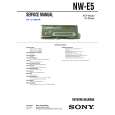 SONY NWE5 Service Manual
