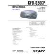 SONY CFDS20CP Service Manual