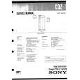 SONY CDZ1 Service Manual