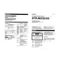 SONY STR-AV310 Owners Manual