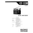 SONY ICF-S5W Service Manual