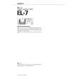 SONY EL-7 Owners Manual