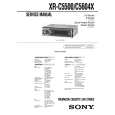 SONY XRC5604X Service Manual