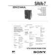 SONY SAVA7 Service Manual