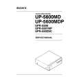 SONY UPK5502SC Service Manual