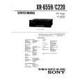SONY XRC220 Service Manual