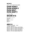 SONY DVW-500 Owners Manual