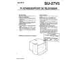 SONY SU27V5 Owners Manual