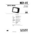 SONY MGV41E Service Manual