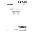 SONY SEN-V50CD Service Manual