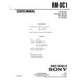 SONY RM-DC1 Service Manual