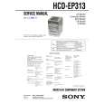 SONY HCD-EP313 Service Manual