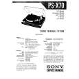 SONY PS-X70 Service Manual