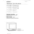 SONY PVM1342Q Owners Manual