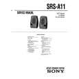 SONY SRS-A11 Service Manual