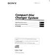SONY CDX-71RF Owners Manual