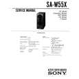 SONY SAW55X Service Manual