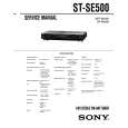SONY ST-SE500 Service Manual