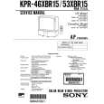 SONY KPR-53XBR15 Owners Manual