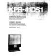 SONY KPR-41DS1 Owners Manual