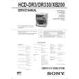 SONY HCDXB200 Service Manual