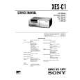 SONY XESC1 Service Manual