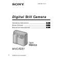 SONY MVC-FD51 Owners Manual