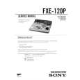 SONY FXE-120P Service Manual