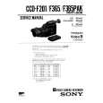 SONY CCD-F365PAK Service Manual